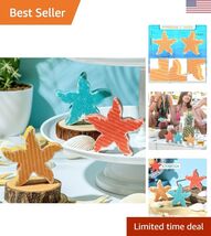 Charming 3-Piece Coastal Shelf Decor - Rustic Farmhouse Tiered Trays - $13.30