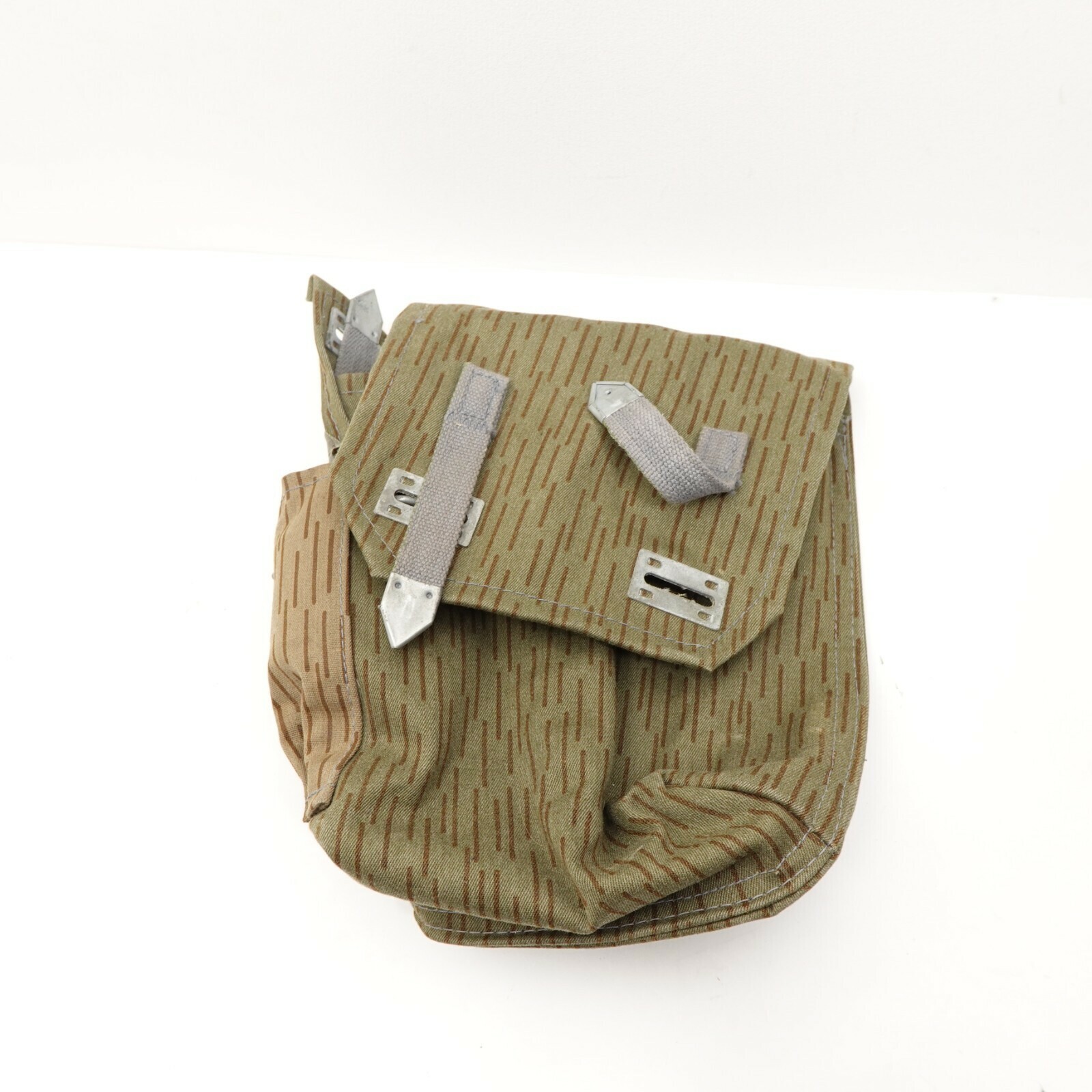 Vintage East German Strichtarn Rain Camo Magazine Pouch w/ Bottle - 1988... - $22.49