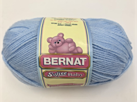 1 Skein Bernat Softee Baby Yarn 5 oz. Acrylic Pale Blue - £5.21 GBP