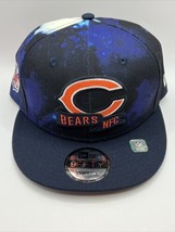 New Era 9Fifty Chicago Bears NFL On Field Snapback Hat Sideline Ink Dyed - $32.00