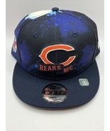 New Era 9Fifty Chicago Bears NFL On Field Snapback Hat Sideline Ink Dyed - £25.16 GBP