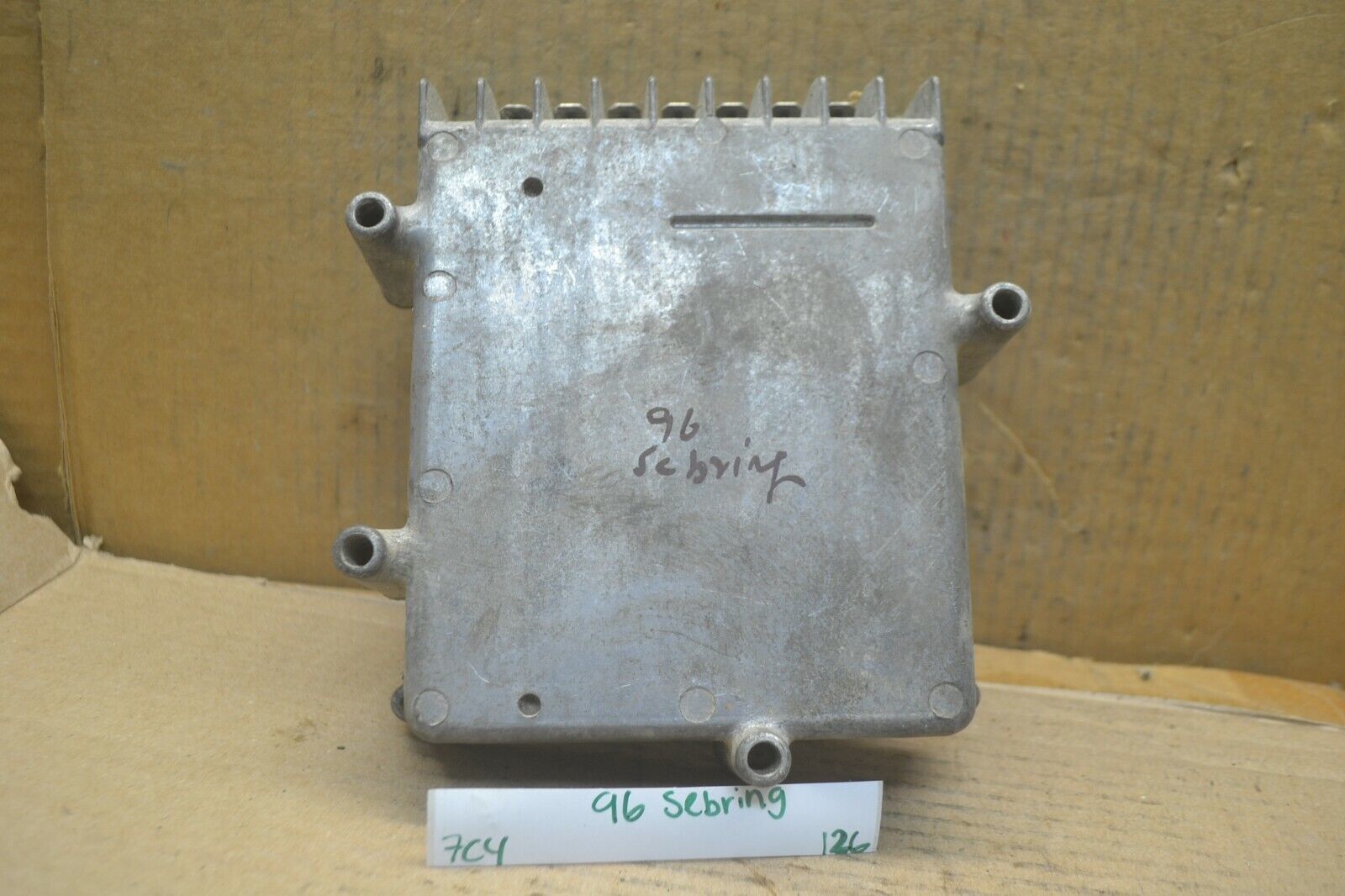 1996 Chrysler Sebring Transmission Control Unit TCU P04606270 Module 126... - $7.99