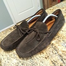 Frye Men&#39;s Allen Tie Suede Slip On Loafer Sz 11.5 D EUC - $84.15