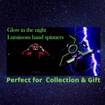Luminous Hand Fidget Spinner | Metal Hand Spinner with Luminous Perfect for Gift - £29.89 GBP+