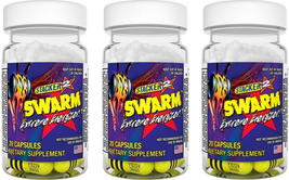Swarm Extreme Energizer 20 Capsules (Pack of 3) - £27.20 GBP