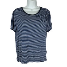 American Eagle Outfitters Women&#39;s Soft &amp; Sexy Striped Swoop Neck Tee T-S... - £11.08 GBP