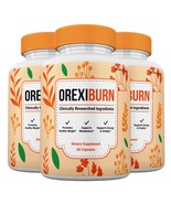 3 Pack OrexiBurn Capsules, Orexi Burn Advanced Pills, Orexiburn Keto For... - $109.38 CAD