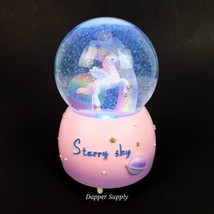 Sethruki Musical LED Lighted Unicorn Sunny Sky Snowglobe Waterball - £23.66 GBP