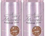 AERO MINERALE Makeup Mist Hydrating Mineral Bronzer MIAMI (PACK OF 2) - £15.41 GBP