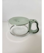 Phillips 4 or 5 Cup Coffee Carafe Pot Decanter Green Lid Handle Avacado - £9.36 GBP