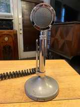 Vintage Astatic Corp. Model D-104 Chrome Lollipop Microphone on T-UG8 Stand D104 - $100.00