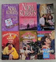 Nora Roberts Considering Kate Convincing Alex Night Shield/Night Moves Waitin X6 - £12.57 GBP