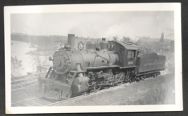 VTG B&amp;O Baltimore &amp; Ohio 1383 4-6-0 Locomotive Railroad Train B&amp;W Photograph - £11.18 GBP