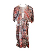 Love Kyla Arabella Polysilk BOHO Chic Lightweight Midi Dress Size Small NEW - $61.54 CAD