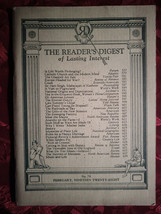 Readers Digest February 1928 H G Wells Fritz Kreisler Sophie Kerr Irwin Edman - £28.80 GBP