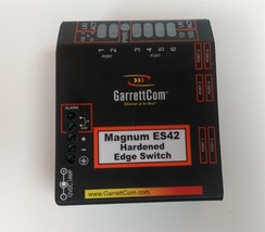 GarrettCom Magnum ES42H-48VDC Hardened Edge Switch No PSU  - £95.15 GBP