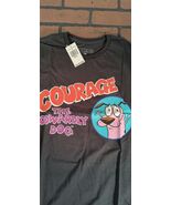 COURAGE THE COWARDLY DOG w/ Muriel Bagge &amp; Eustace Bagge - T-shirt ~Neve... - €14,76 EUR