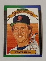 Frank Viola Minnesota Twins 1989 Donruss Diamond Kings Card #23 - £0.77 GBP