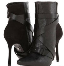 New Alice + Olivia Dolan Buckle Boots - Msrp $495.00! - £159.83 GBP