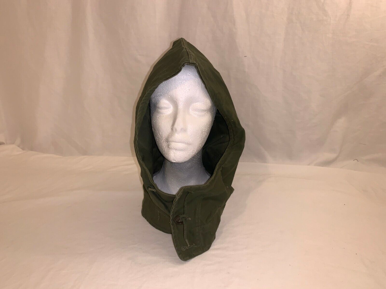 VINTAGE WWII US Military ARMY M43 M-1943 REPLACEMENT HOOD FOR FIELD JACKET - $5.35