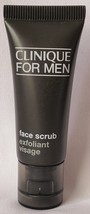 Clinique For Men FACE SCRUB Exfoliator Exfoliate Skin Travel Tube .5 oz/... - $12.99