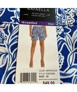 Rafaella Ladies Stretch Fashion Button Comfort Bermuda Short SIZE 16 - $11.30