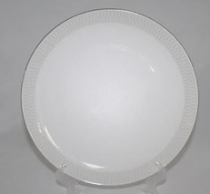 HEINRICH H &amp; CO Bavaria MONARCH White Grey Platinum Dinner Plate #766 - $28.00