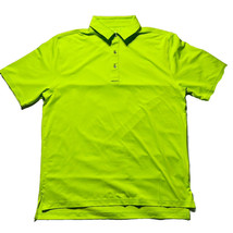 Bobby Jones X-H20 Mens Size L Green Short-Sleeve Sport Polo Shirt - £12.41 GBP