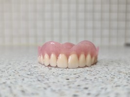 Full Upper Denture/False Teeth,Brand new. - $80.00