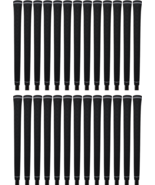 Majek Midsize Golf Grips (26 PACK) Mens Tour Pro Soft All Black Round NO... - $66.91 CAD