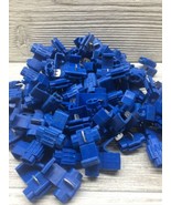 100 Pcs Blue Cable Connectors Quick Splice 18-14AWG Lock Wire Terminals ... - €5,10 EUR