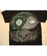 Family Guy Stewie Lois Night Vision Sneaky Cartoon Show Black T Shirt S - £13.72 GBP