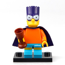Bartman (Bart Simpson) The Simpsons Series 2 Lego Compatible Minifigure Bricks - £2.34 GBP