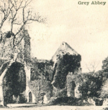 Grey Abbey Postcard Vintage Ireland - £7.94 GBP