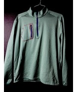 Ralph Lauren RLX Golf Men&#39;s XL Green Quarter Zip Performance Pullover - $390.35 MXN