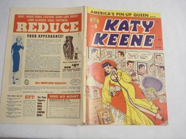 COVER ONLY Katy Keene #5 1952 Katy Looking at Pictures of her Admirers - £10.35 GBP