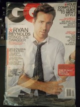 GQ Magazine October 2010 Ryan Reynolds Best Bars in America SEALED B48:2029 - £5.48 GBP