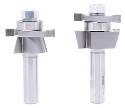 Whiteside 6009 15° Shaker Cabinet Door Router Bit Set, 1/2&quot; Shank, For, ... - $181.97