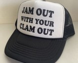 Vintage Jam Out Hat Trucker Hat snapback Black  Funny Party Summer Cap - $15.03