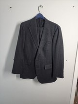 VTG Chaps Ralph Lauren 2 Pc Men&#39;s Suit 40 Slacks 36x32 Pinstripe - £71.05 GBP