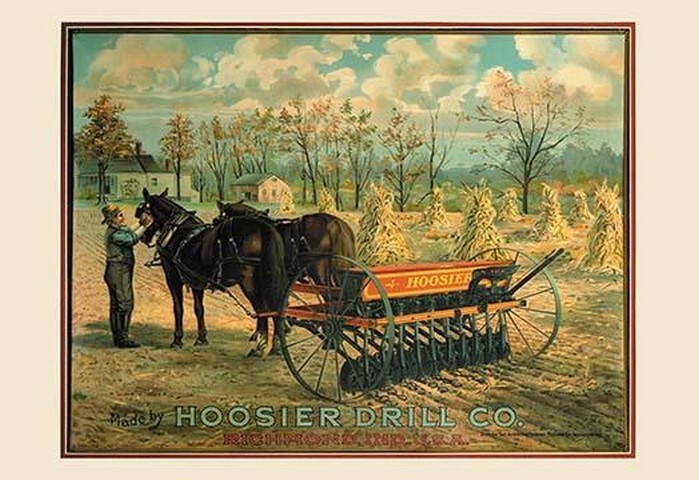 Hoosier Drill Company of Richmond, Indiana - Art Print - $21.99 - $196.99