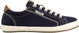 TAOS Star Burst Sneaker Shoes Women's Lace-up Navy/Tan - US 8 m - New - $41.58