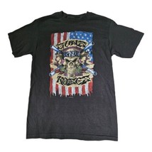 Guns N&#39; Roses 2005 Black T-Shirt Men&#39;s Small Graphic Print Skull America... - $24.08