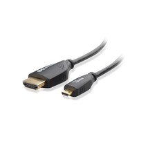 Cable Matters High Speed Micro HDMI Cable with Ethernet - 3D and 4K Resolution R - £11.08 GBP