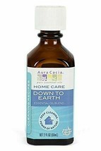 NEW Aura Cacia Down To Earth Essential Oil Blend for Home Care 2 Fluid Ounce - £16.65 GBP
