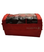 Remington Hot Rollers Set With Red Storage Case &amp; Cord Travel Size H-1015 - $19.20