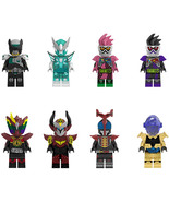8Pcs Kamen Rider Live Minifigures Holy Live Birth Ex-AID Grease OOO Mini... - $32.19 CAD
