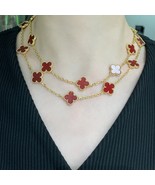 Van Cleef &amp; Arpels Alhambra 18K Yellow Gold 20 Motif Vintage Alhambra Ca... - $358.00