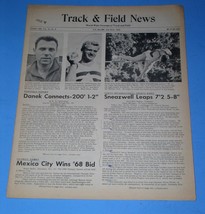Rafer Johnson Jesse Owens Track &amp; Field News Magazine Vintage October 1963  - $49.99