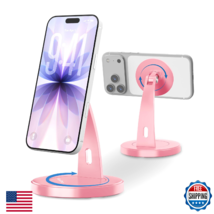 Aoviho Magnetic Phone Stand for Desk – 360° Rotating Aluminum Phone Hold... - $36.63